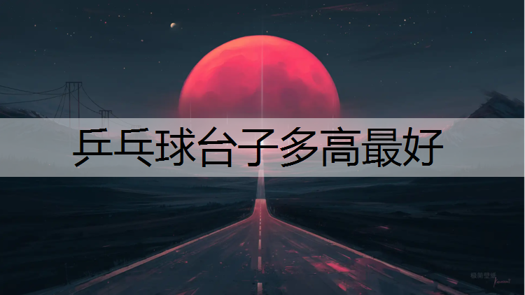 乒乓球台子多高最好