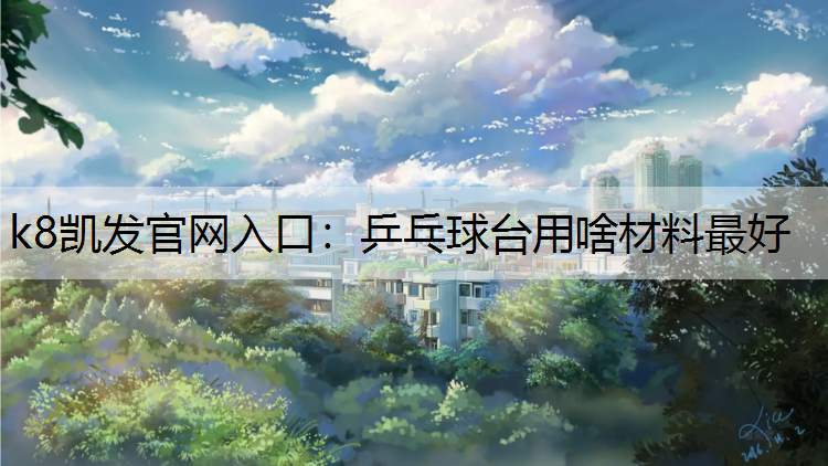 乒乓球台用啥材料最好